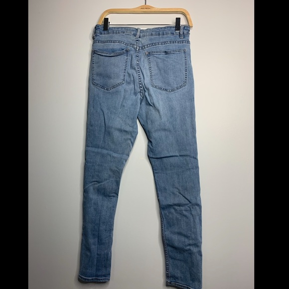 High Waisted Distressed Skinny Jeans - Picture 2 of 3